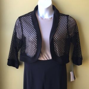 Bali Black Mesh Bolero